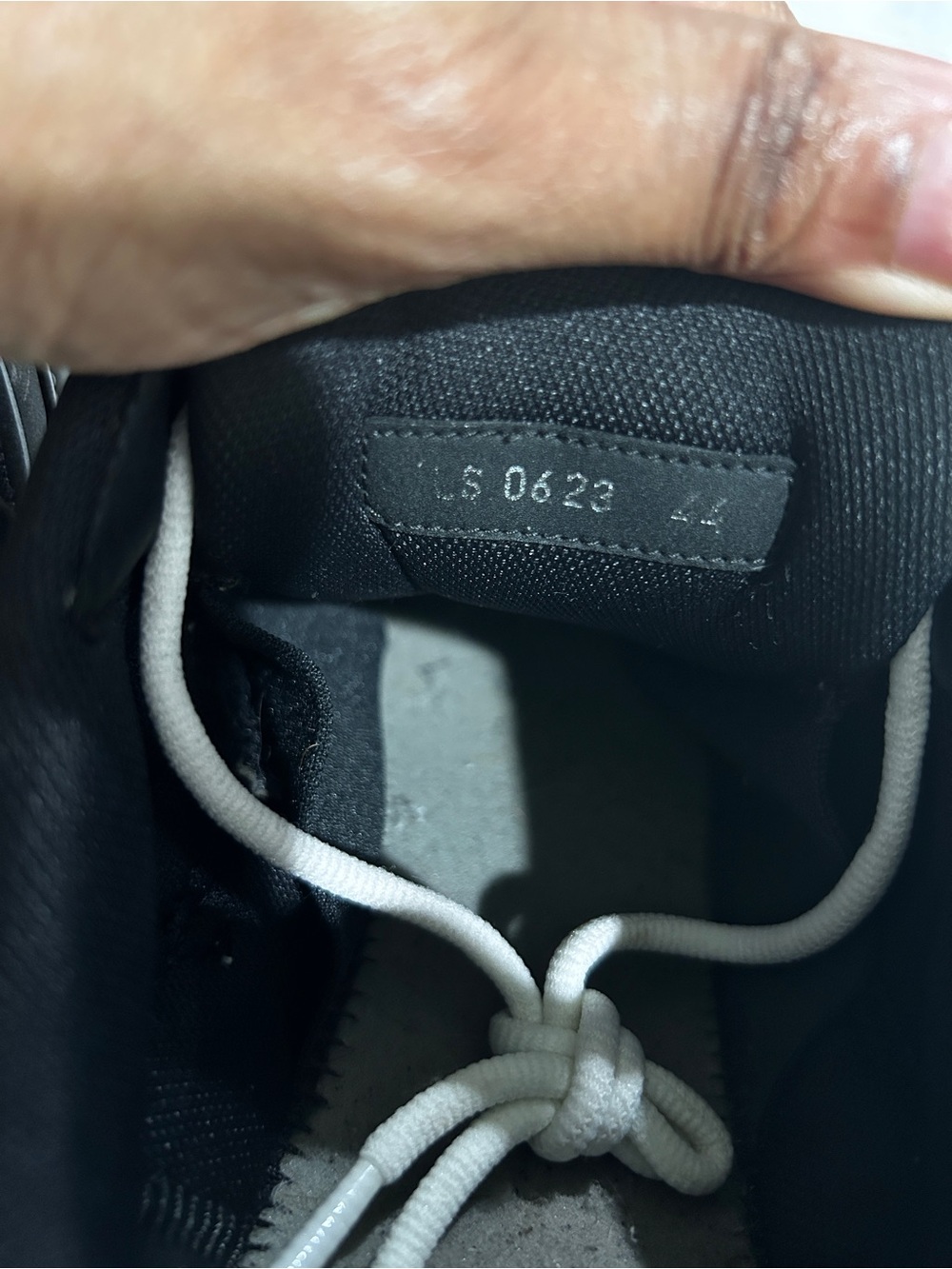 Dior Men's Black & White Runner Sneaker - Picture 5 of 8